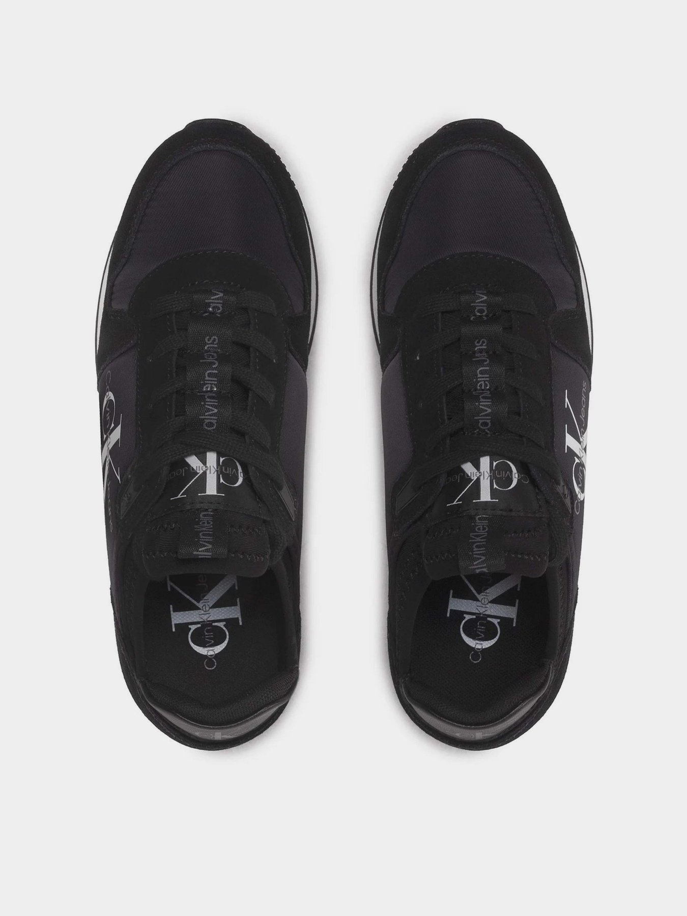 Кроссовки Calvin Klein Runner Sock Laceup Ny-Lth W модель YW0YW00840-01H Фото