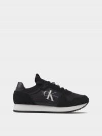 Чорний - Кросівки Calvin Klein Runner Sock Laceup Ny-Lth W