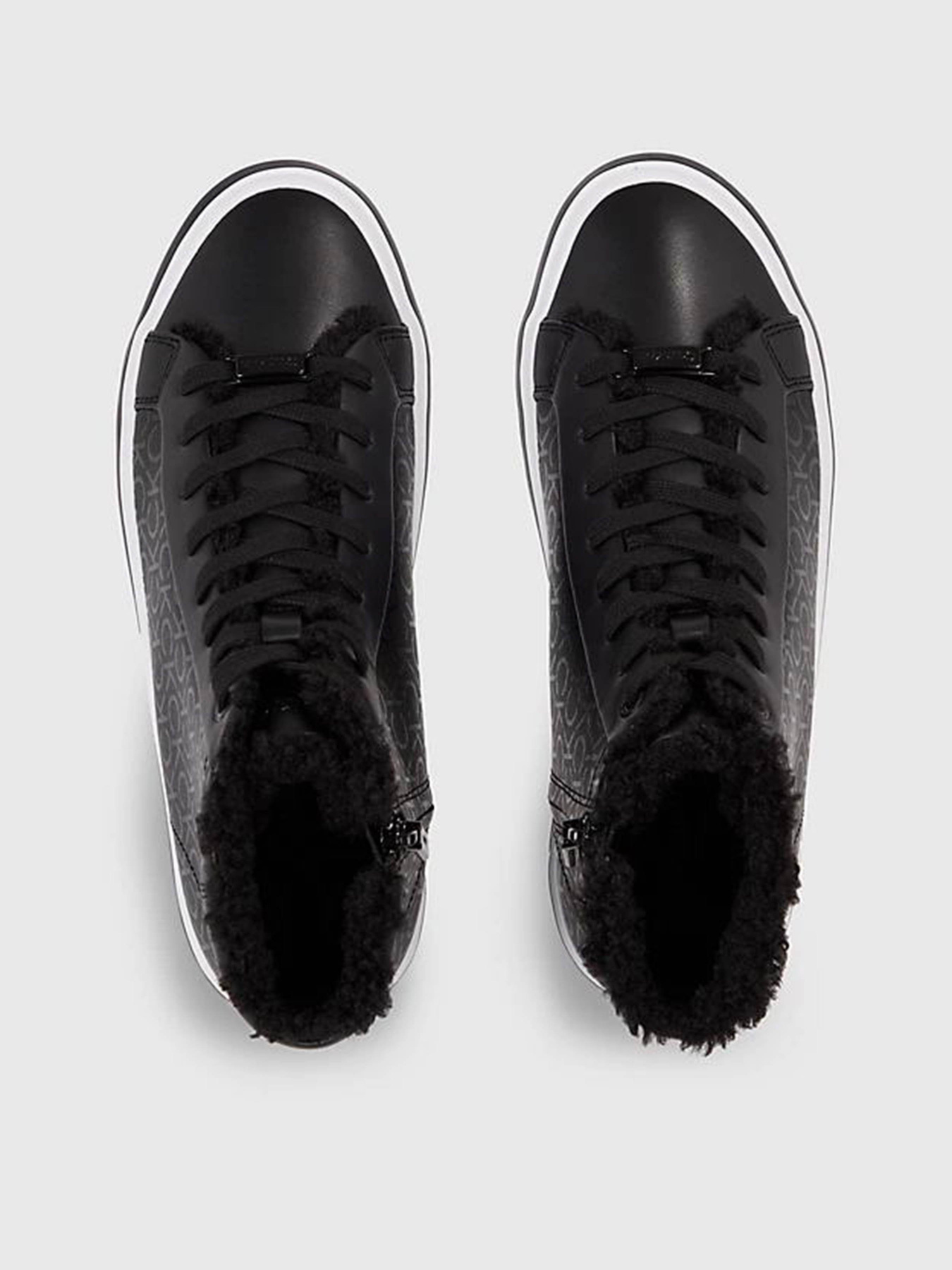 Кеды высокие Calvin Klein Vulc High Top - Epi Mono Wl модель HW0HW01675-0GK Кеды высокие Calvin Klein Vulc High Top - Epi Mono Wl модель HW0HW01675-0GK Фото