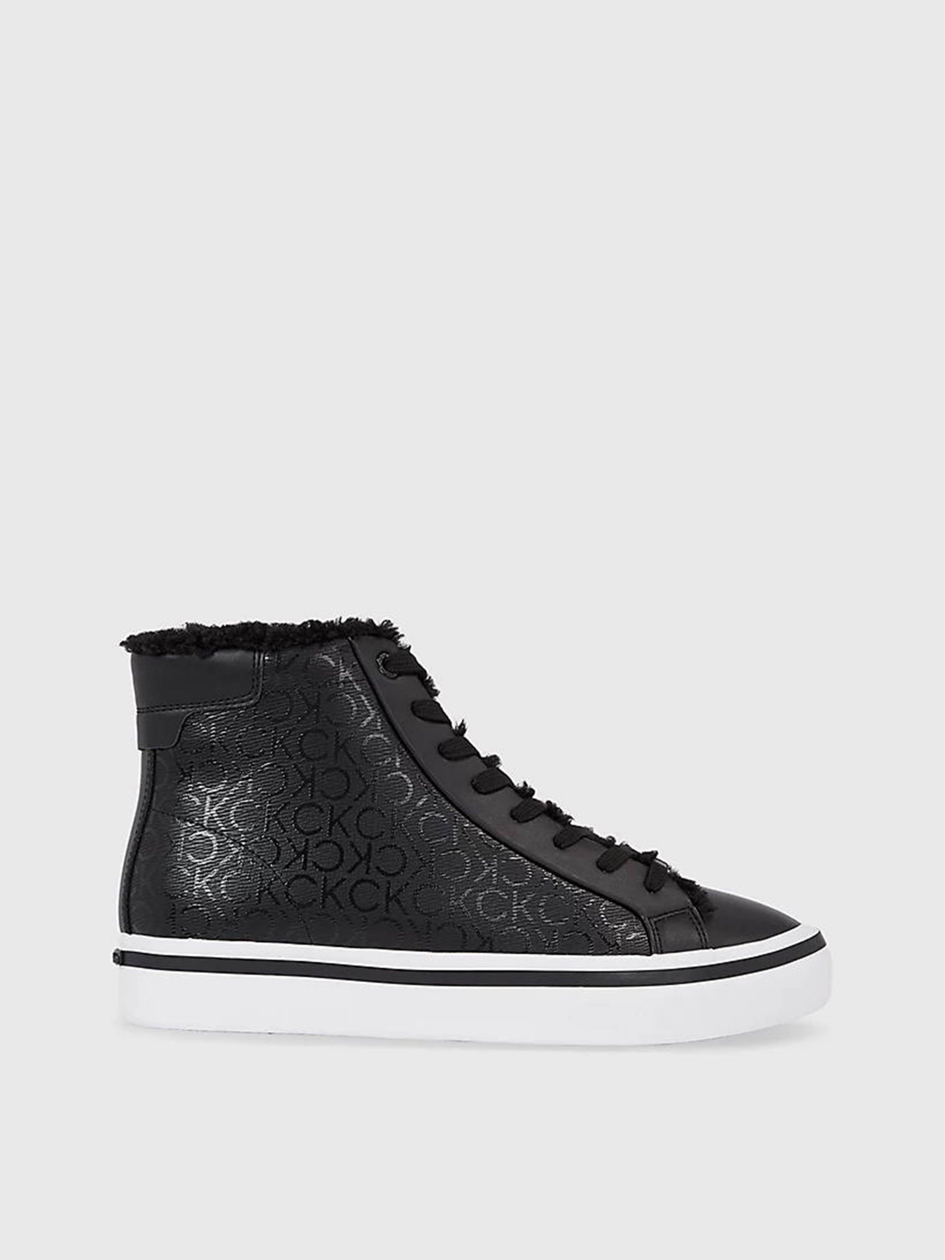 Кеды высокие Calvin Klein Vulc High Top - Epi Mono Wl модель HW0HW01675-0GK Кеды высокие Calvin Klein Vulc High Top - Epi Mono Wl модель HW0HW01675-0GK Фото