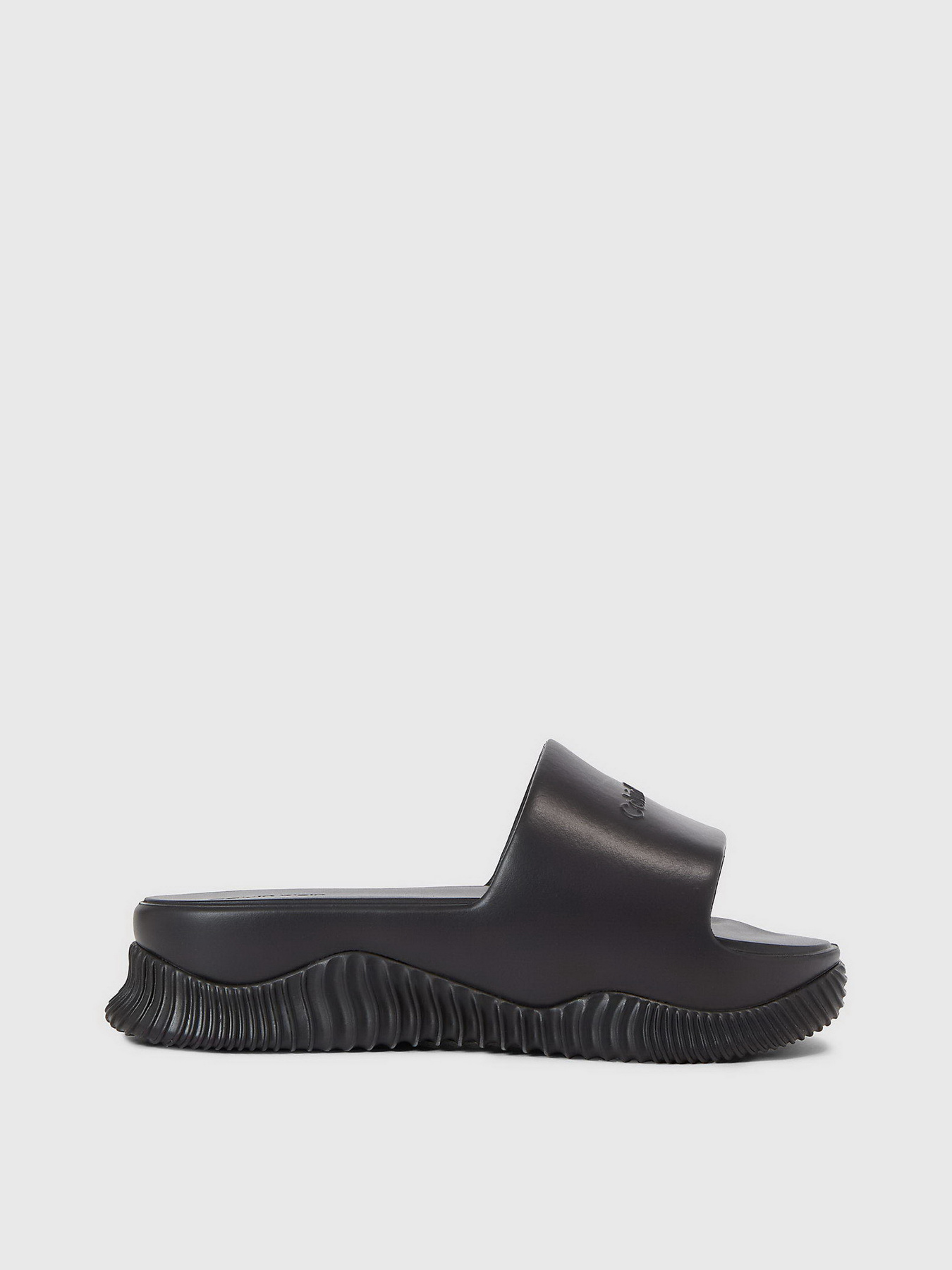 Шлепанцы Calvin Klein Texture Hybrid Slide модель HW0HW01850-BEH Фото
