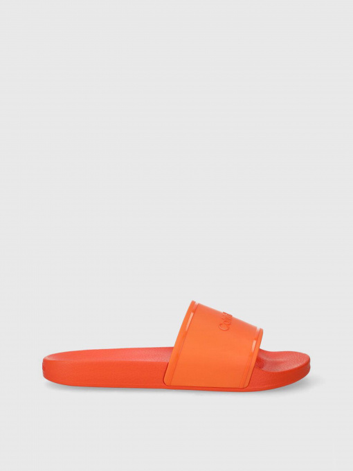 Шлепанцы Calvin Klein Pool Slide Rubber модель HW0HW02000-XMU Фото