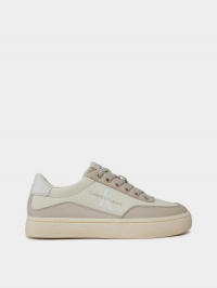 Бежевий - Кросівки Calvin Klein Classic Cupsole Low Lace Lth Ml