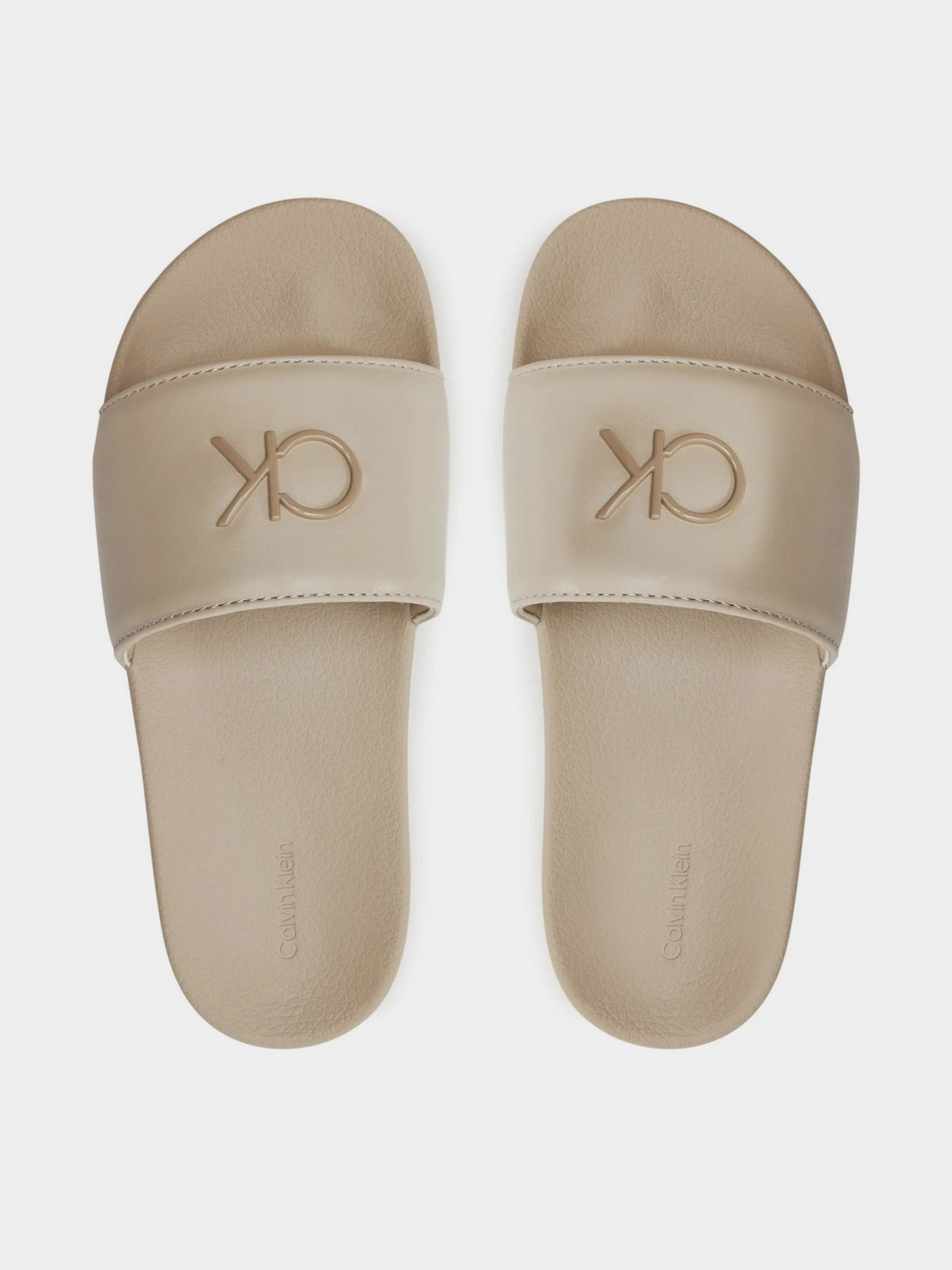 Шлепанцы Calvin Klein Pool Slide W/Hw модель HW0HW01509-0GC Фото