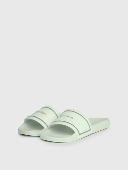 Шльопанці Calvin Klein Pool Slide Deboss Logo Tpu модель HW0HW01976-LIA — фото 3 - INTERTOP