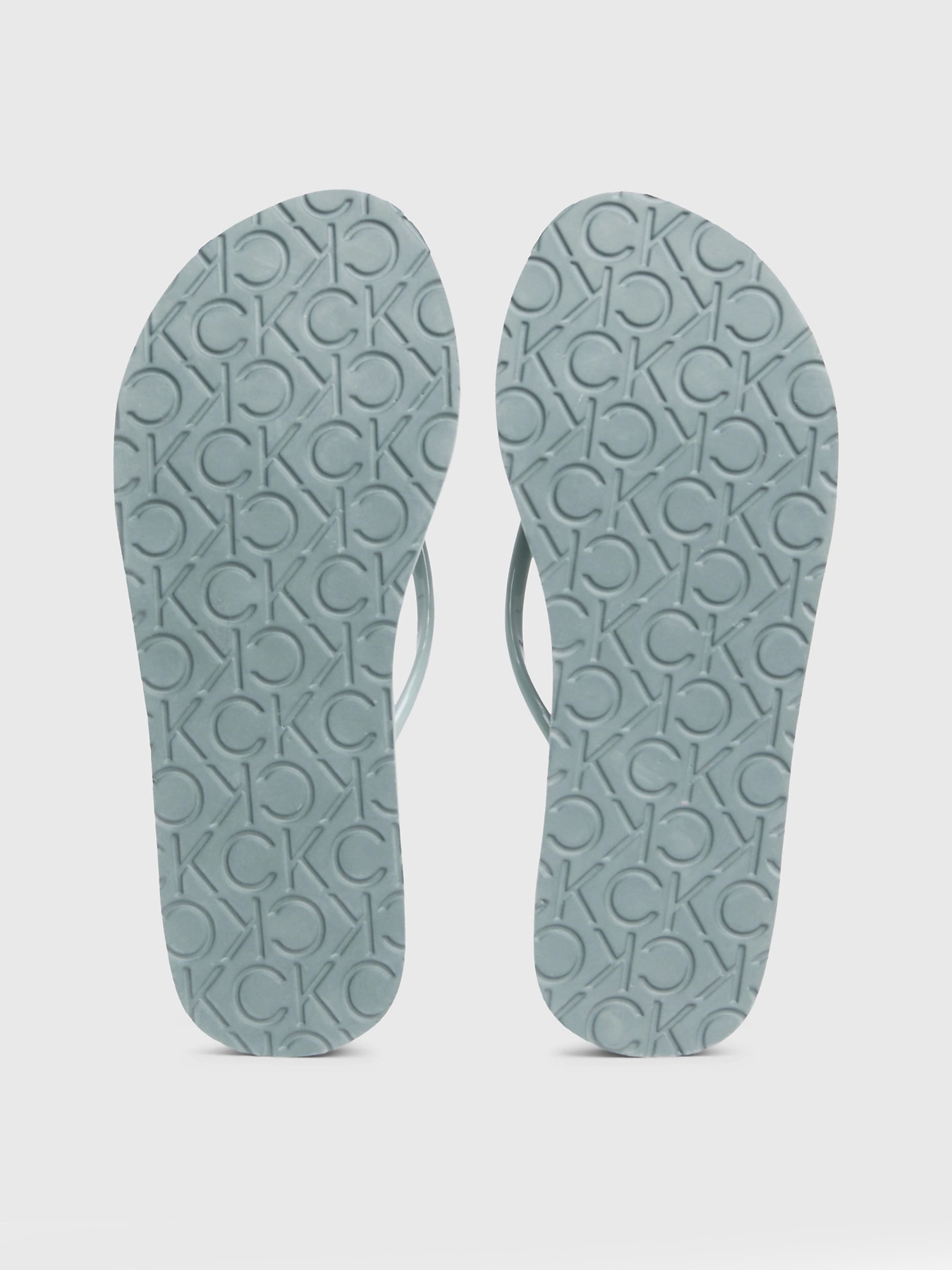 Вьетнамки Calvin Klein Flatform Ff Deboss Logo модель HW0HW01977-MSW Фото