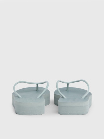 Вьетнамки Calvin Klein Flatform Ff Deboss Logo модель HW0HW01977-MSW Фото