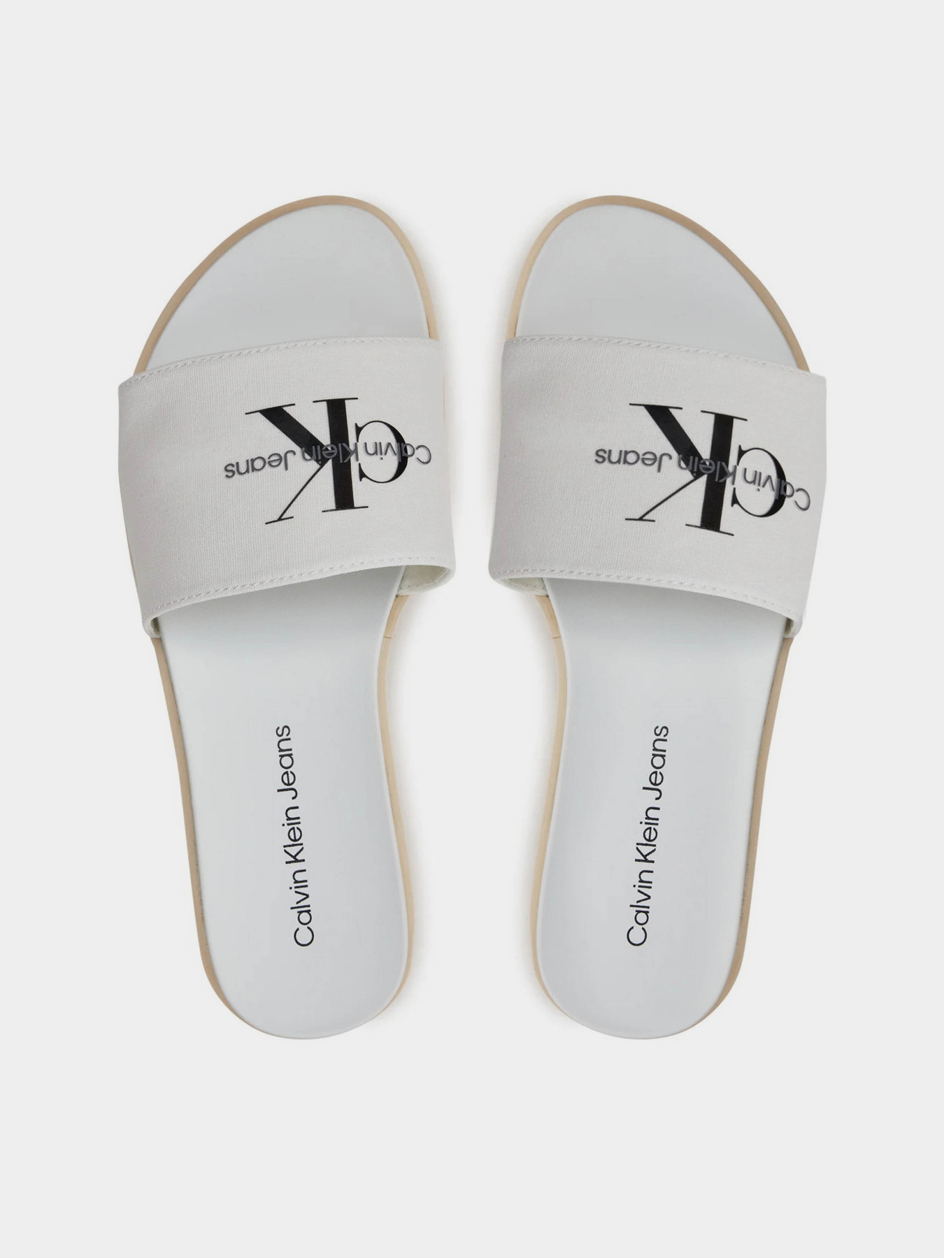 Шльопанці Calvin Klein Flatform Sandal Met модель YW0YW01036-0F9 Фото