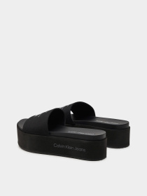 Шлепанцы Calvin Klein Flatform Sandal Met модель YW0YW01036-BDS Фото