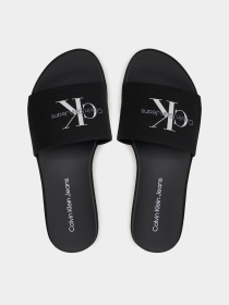 Шлепанцы Calvin Klein Flatform Sandal Met модель YW0YW01036-BDS Фото