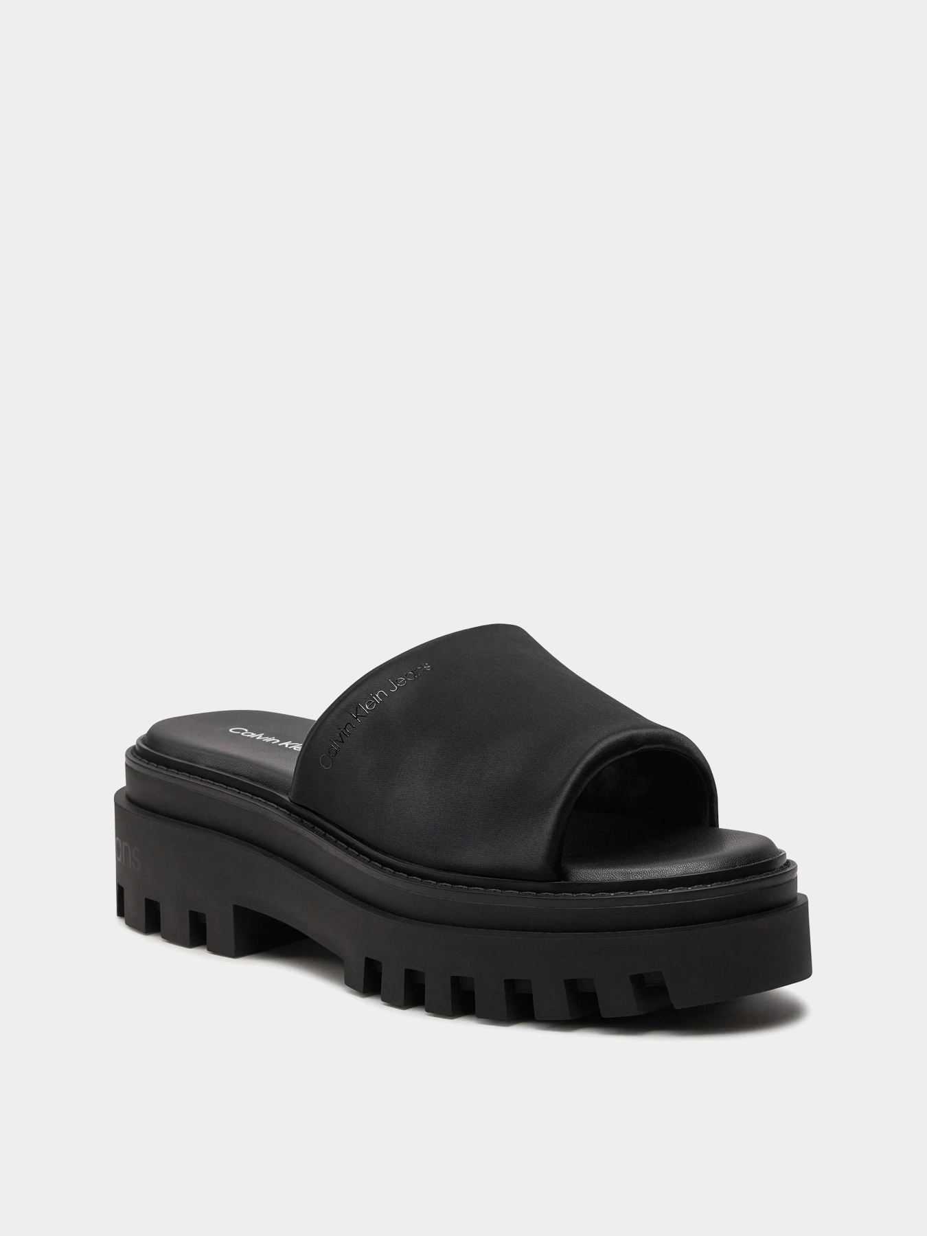 Шлепанцы Calvin Klein Toothy Combat Sandal In Dc модель YW0YW01339-BEH Фото