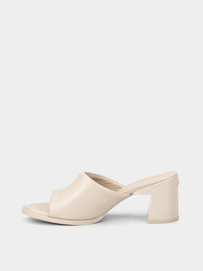 Шлепанцы Calvin Klein Heel Mule 60 Lth модель HW0HW01941-ACE — фото - INTERTOP