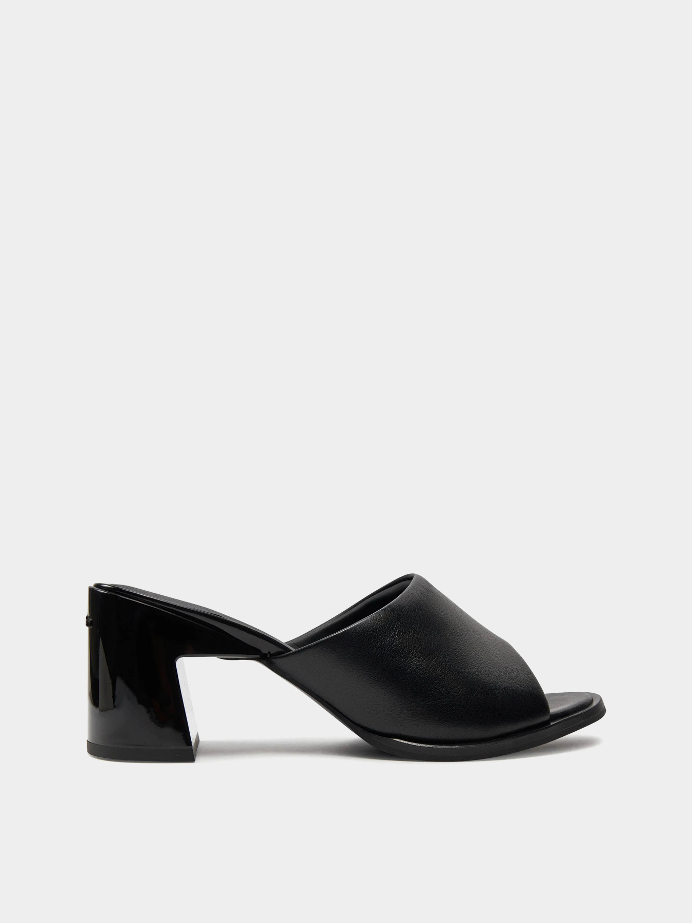Мюли Calvin Klein Heel Mule 60 Lth модель HW0HW01941-BEH Фото
