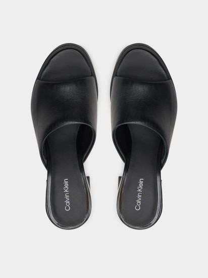 Шльопанці Calvin Klein Heel Mule 60 Lth модель HW0HW01941-BEH — фото 4 - INTERTOP