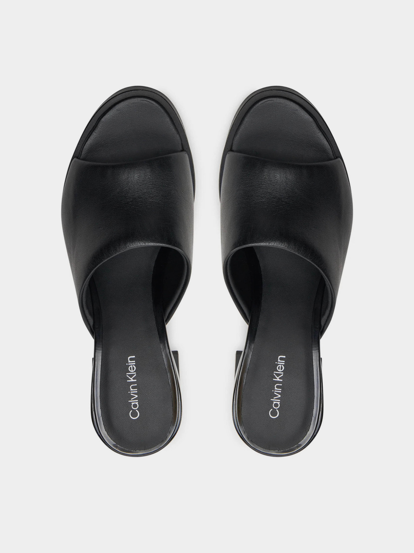 Мюлі Calvin Klein Heel Mule 60 Lth модель HW0HW01941-BEH Мюлі Calvin Klein Heel Mule 60 Lth модель HW0HW01941-BEH Фото