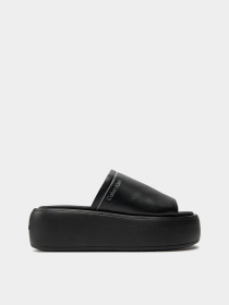 Шлепанцы Calvin Klein Flatform Slide Lth модель HW0HW01943-BEH Фото