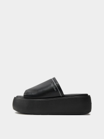 Шльопанці Calvin Klein Flatform Slide Lth модель HW0HW01943-BEH Фото