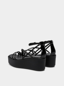 Босоніжки Calvin Klein Wedge Sandal 30 Lth модель HW0HW01949-BEH Фото