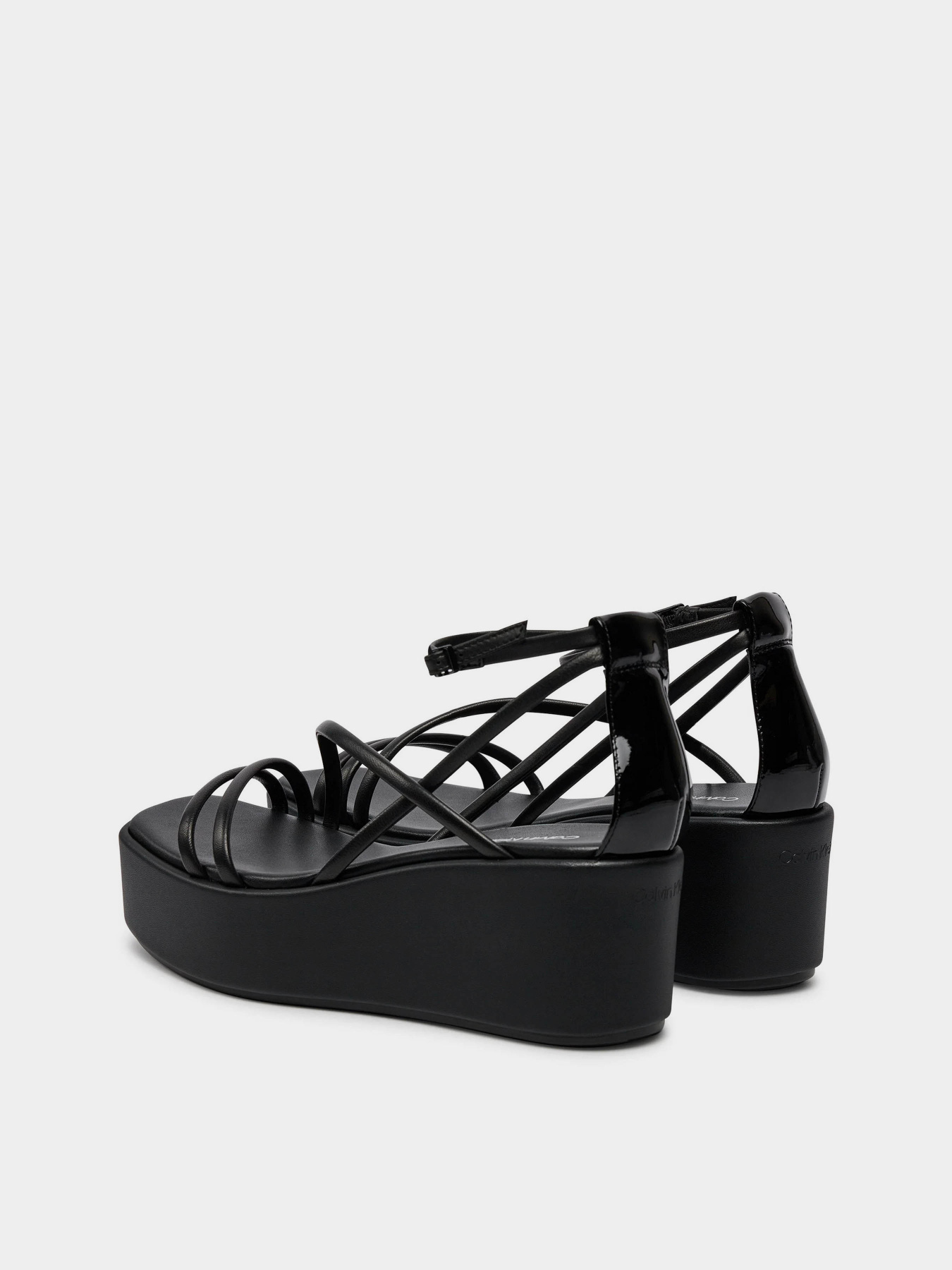 Босоножки Calvin Klein Wedge Sandal 30 Lth модель HW0HW01949-BEH Босоножки Calvin Klein Wedge Sandal 30 Lth модель HW0HW01949-BEH Фото