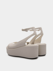 Босоножки Calvin Klein Wedge Peep Toe Sandal 30 Lth модель HW0HW01950-ACG Фото