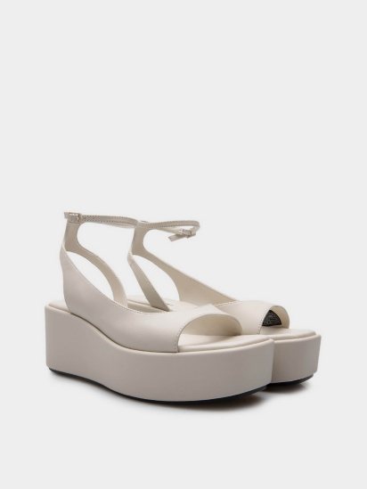 Босоніжки Calvin Klein Wedge Peep Toe Sandal 30 Lth модель HW0HW01950-ACG — фото 3 - INTERTOP