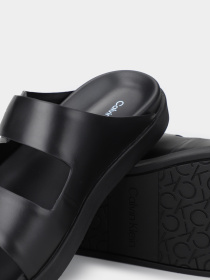 Шлепанцы Calvin Klein Flat Adj Slide Calvin Mtl Lth модель HW0HW01954-BEH Фото