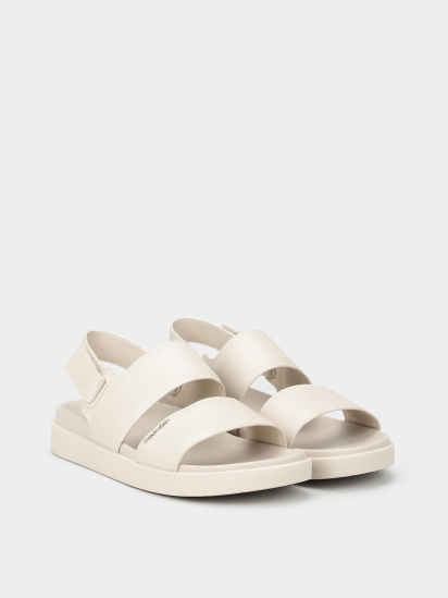 Сандалії Calvin Klein Flat Sandal Calvin Mtl Lth модель HW0HW01984-ACE — фото 3 - INTERTOP