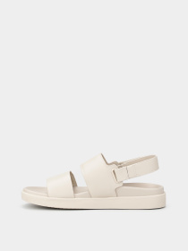 Сандалії Calvin Klein Flat Sandal Calvin Mtl Lth модель HW0HW01984-ACE Фото