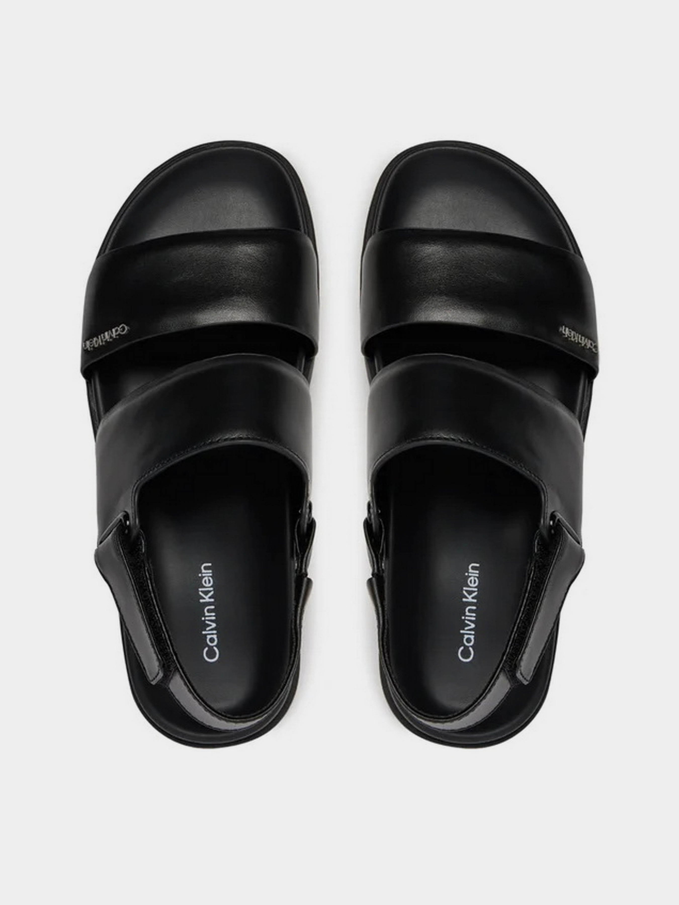 Сандалії Calvin Klein Flat Sandal Calvin Mtl Lth Модель HW0HW01984-BEH Фото