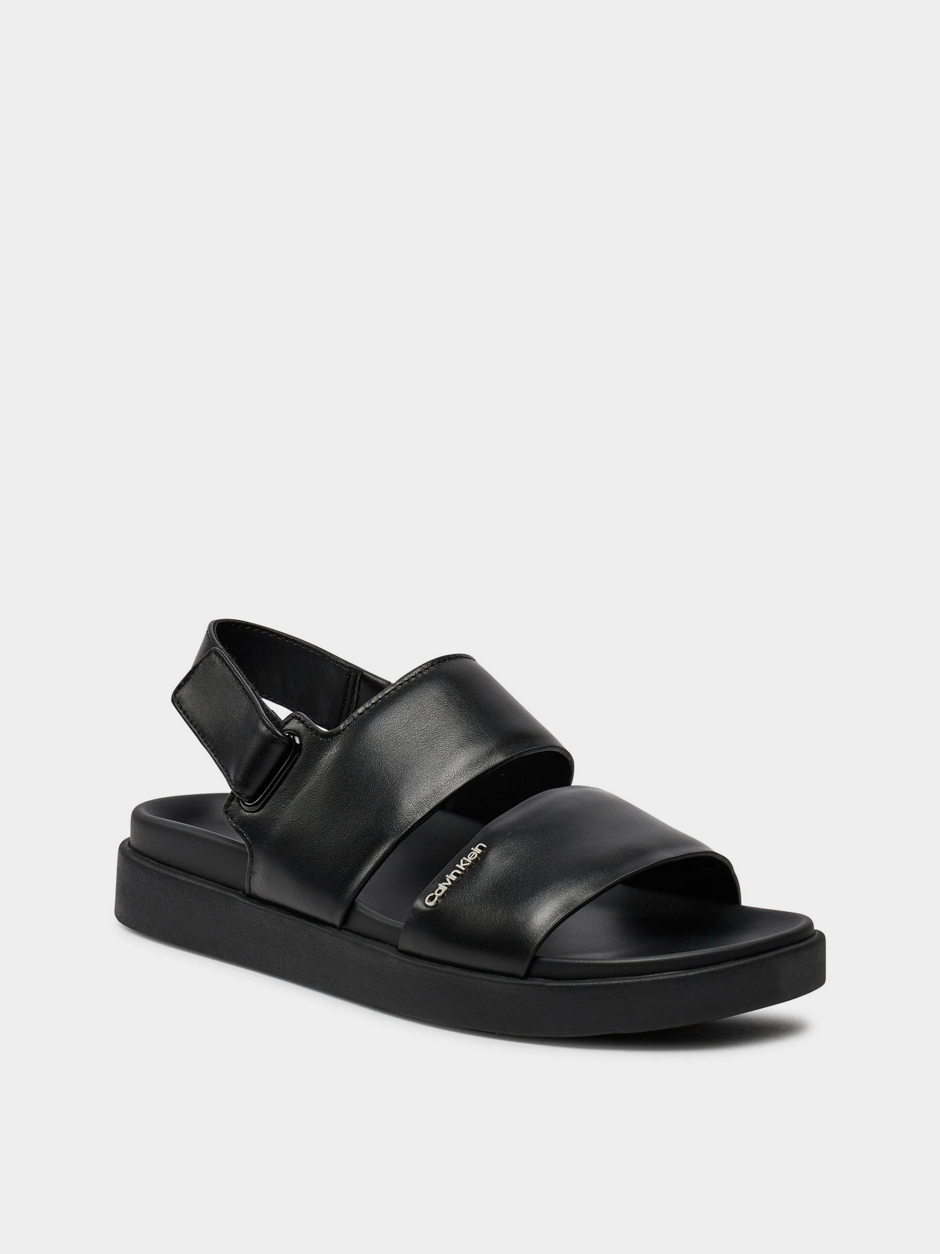 Сандалії Calvin Klein Flat Sandal Calvin Mtl Lth Модель HW0HW01984-BEH Фото