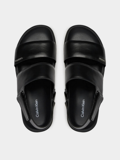 Сандалії Calvin Klein Flat Sandal Calvin Mtl Lth модель HW0HW01984-BEH — фото 4 - INTERTOP