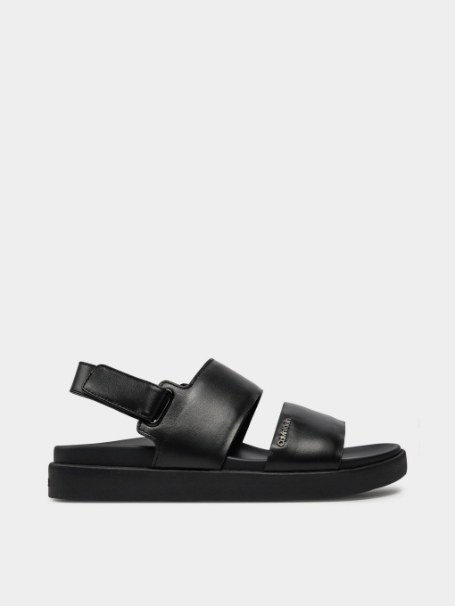 Сандалии Calvin Klein Flat Sandal Calvin Mtl Lth модель HW0HW01984-BEH Фото