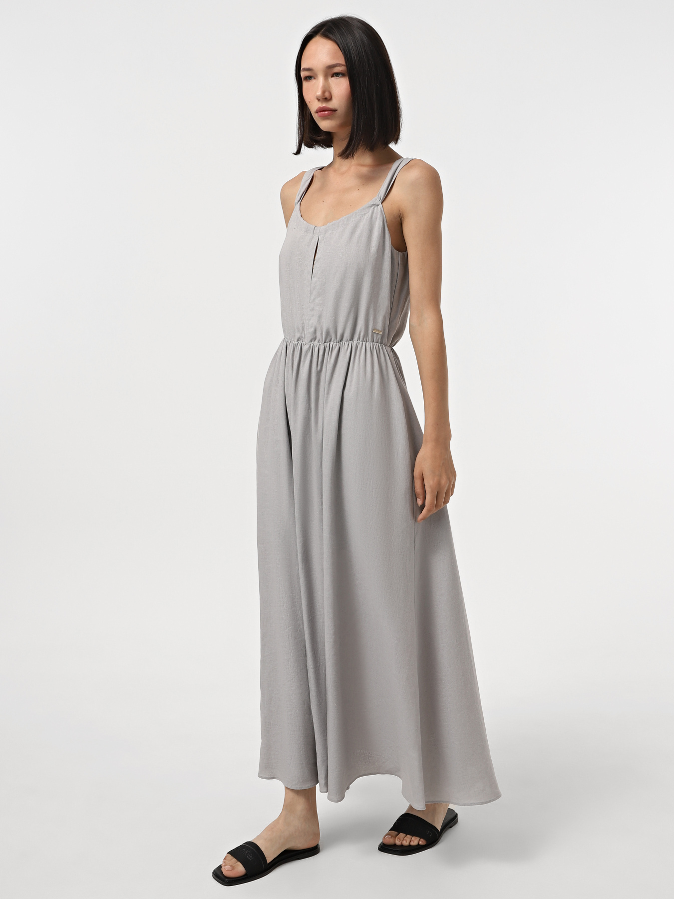 Шльопанці Calvin Klein Flat Slide He модель HW0HW01989-BEH Фото