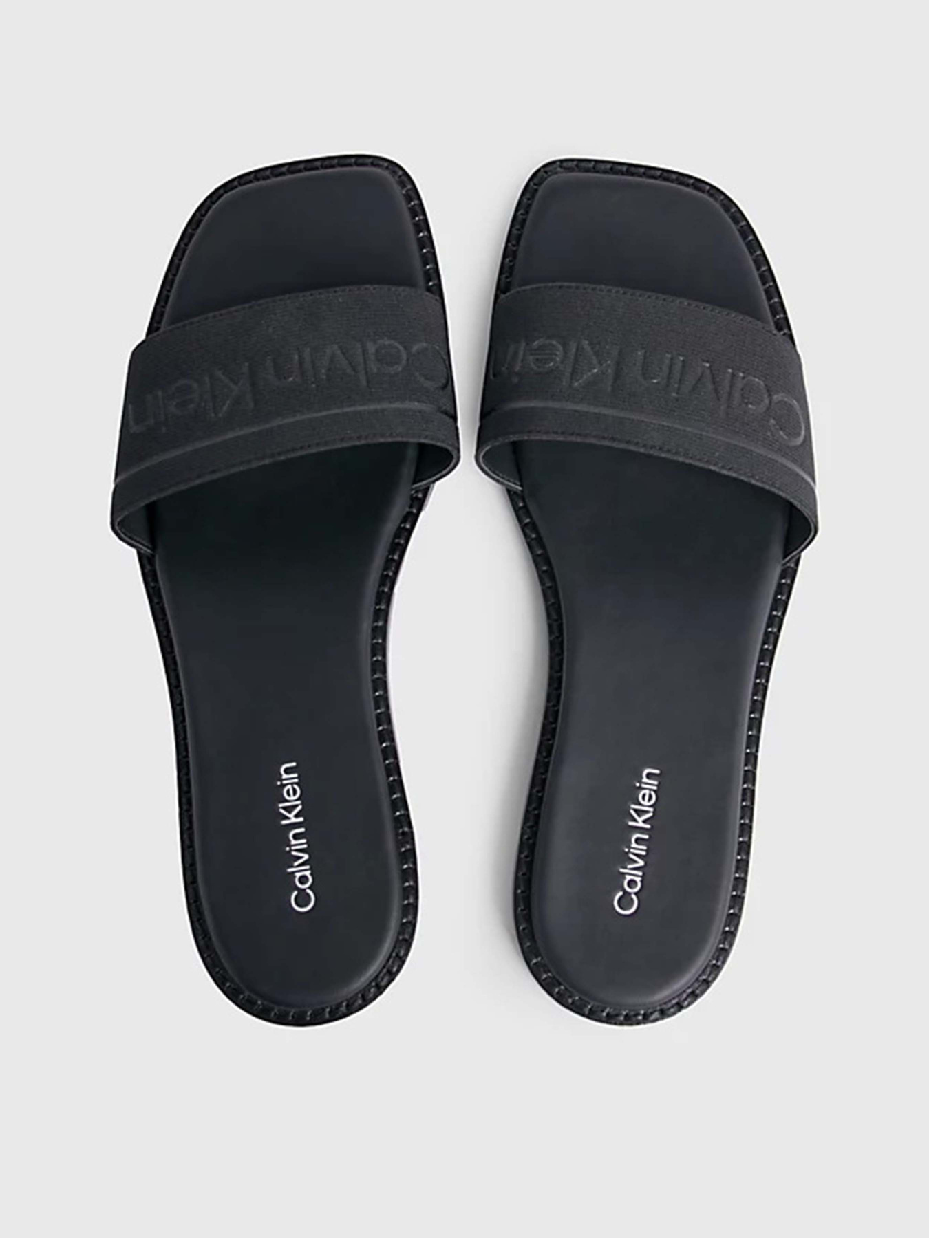 Шлепанцы Calvin Klein Flat Slide He модель HW0HW01989-BEH Фото