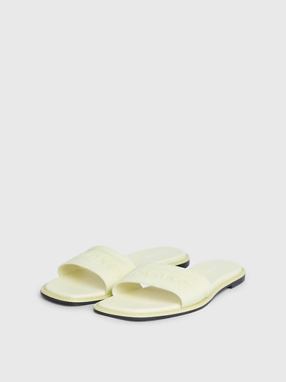 Шлепанцы Calvin Klein Flat Slide He модель HW0HW01989-ZCW — фото 3 - INTERTOP