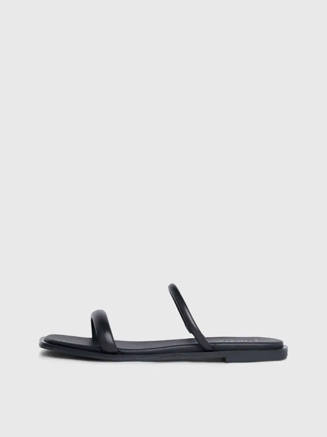 Шлепанцы Calvin Klein Flat Slide Lth модель HW0HW02127-BEH Фото