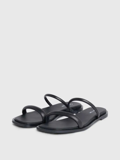 Шльопанці Calvin Klein Flat Slide Lth модель HW0HW02127-BEH — фото 3 - INTERTOP