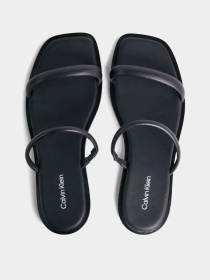 Шлепанцы Calvin Klein Flat Slide Lth модель HW0HW02127-BEH Фото
