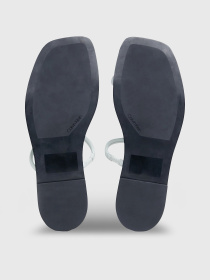 Шльопанці Calvin Klein Flat Slide Lth Модель HW0HW02127-LIA Фото