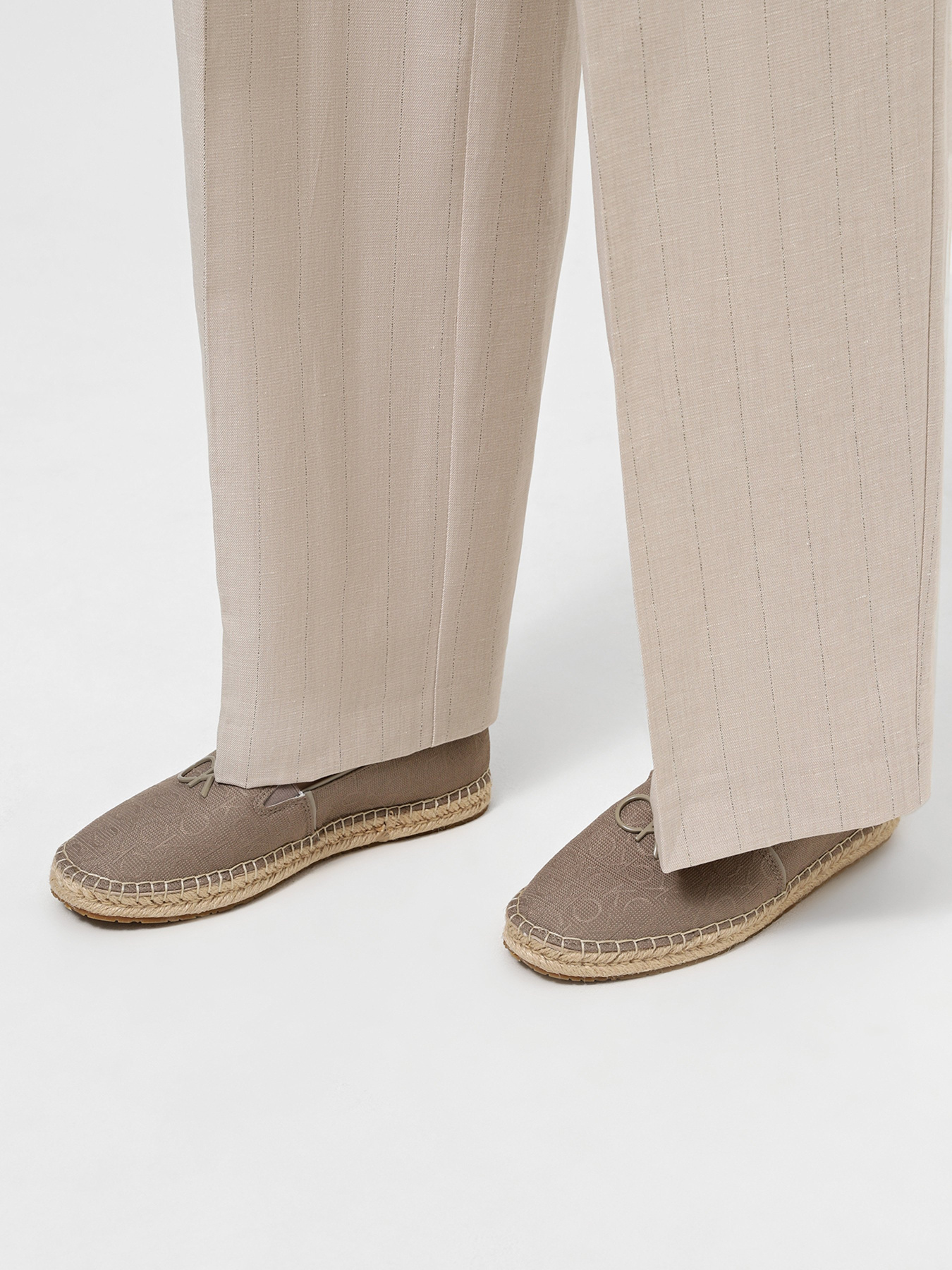 Эспадрильи Calvin Klein Relock Mono Jacq модель HW0HW01916-RBK Фото