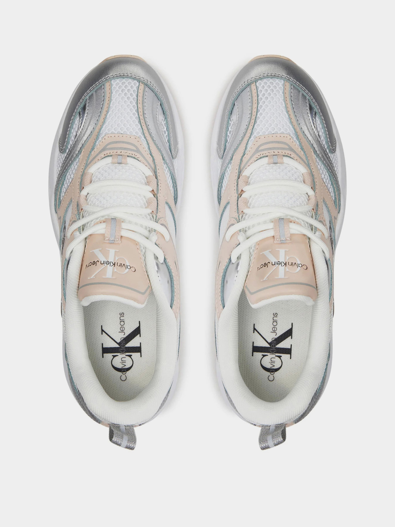 Кросівки повсякденні Calvin Klein Retro Tennis Low Lace Mh Ml Mr модель YW0YW01381-02S Фото