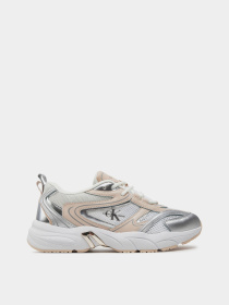 Кросівки повсякденні Calvin Klein Retro Tennis Low Lace Mh Ml Mr модель YW0YW01381-02S Фото