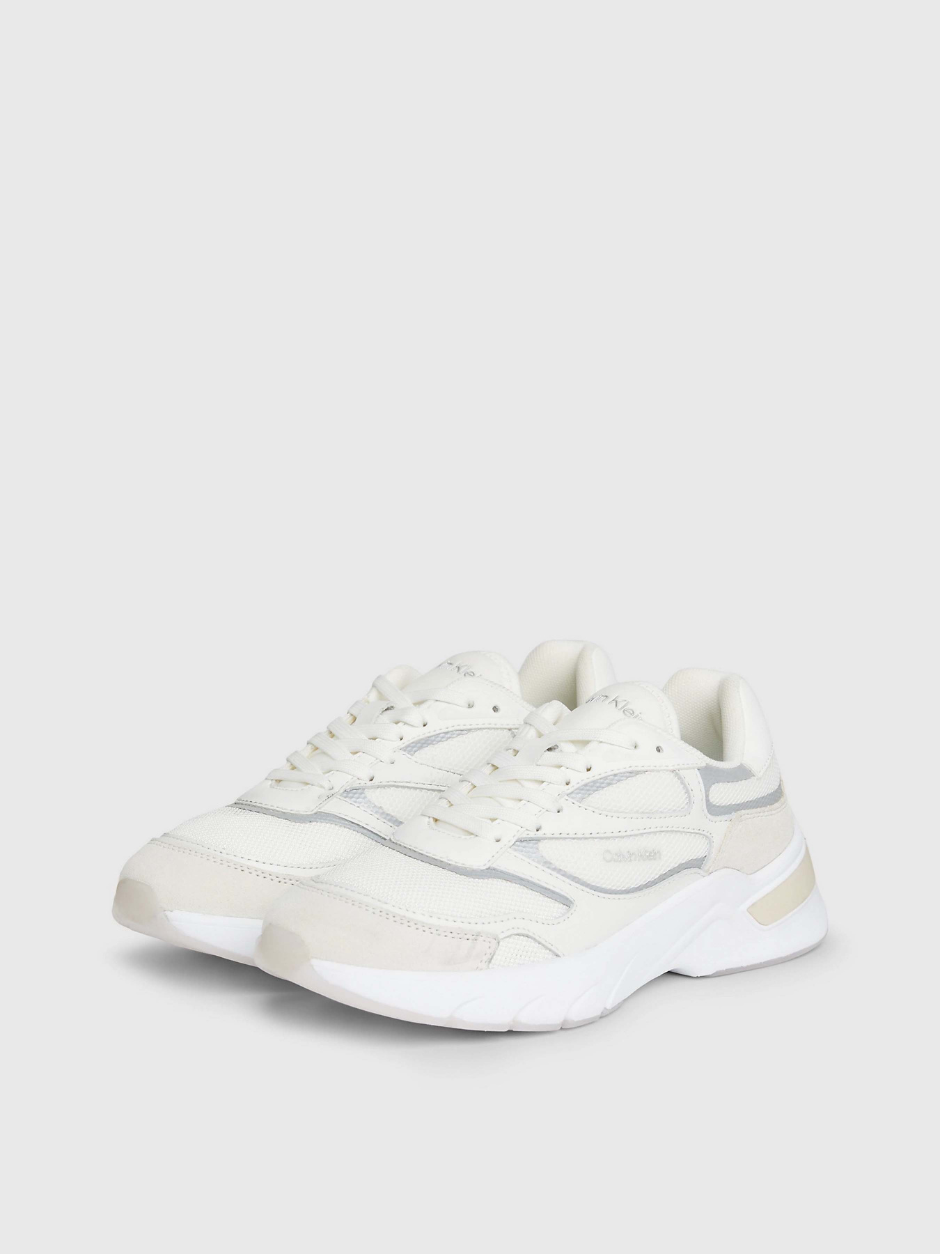 Кроссовки повседневные Calvin Klein Runner Lace Up Mesh модель HW0HW02133-02R Кроссовки повседневные Calvin Klein Runner Lace Up Mesh модель HW0HW02133-02R Фото