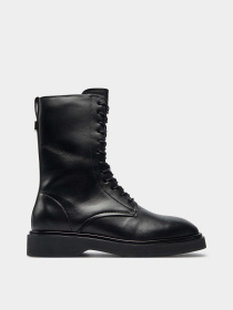 Сапоги Calvin Klein Flat Mid Lace Up модель HW0HW02181-BEH Фото