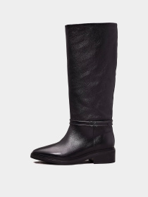 Сапоги Calvin Klein Heel Knee Boot 30 модель HW0HW02184-BEH Фото