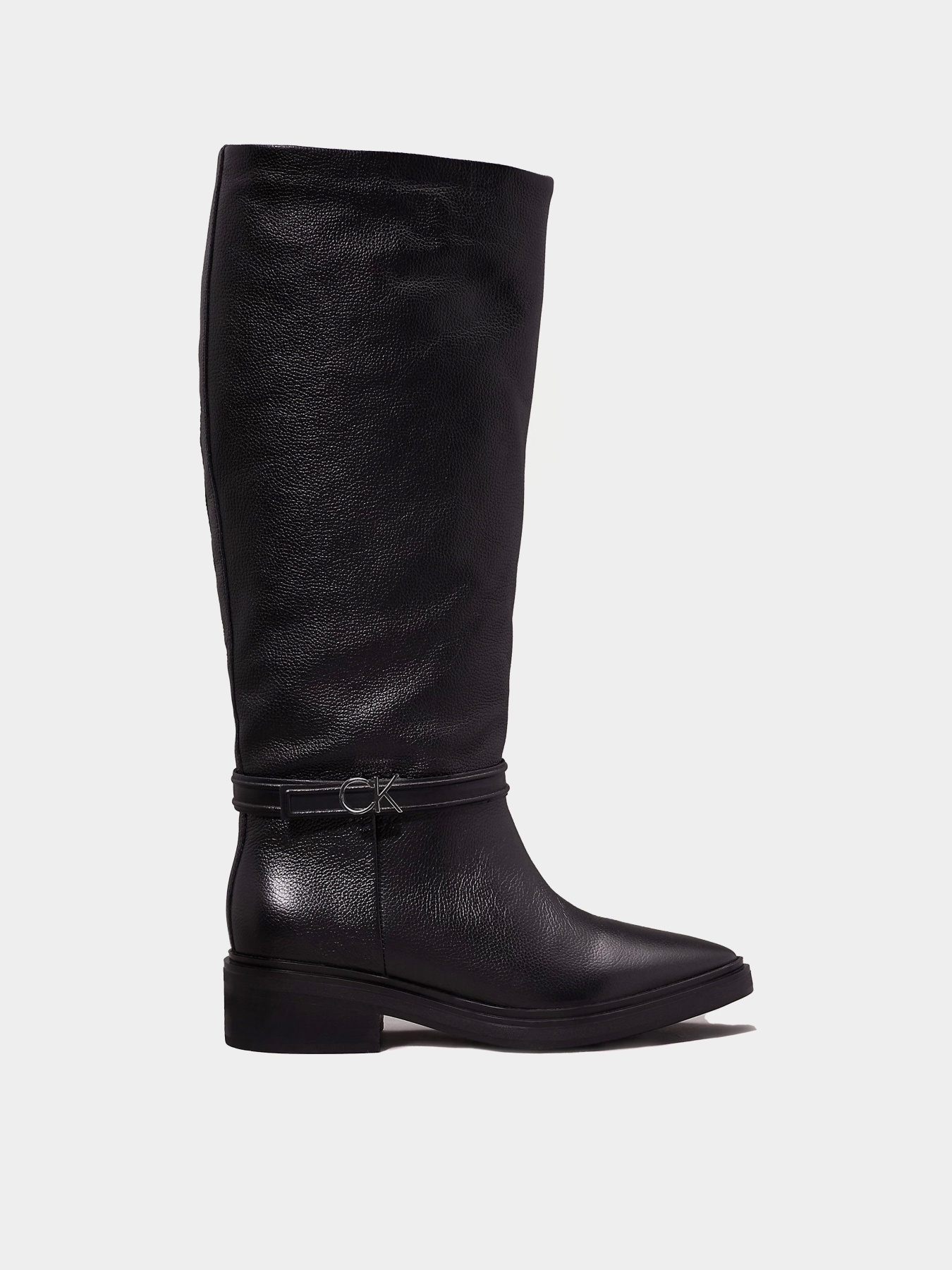 Чоботи Calvin Klein Heel Knee Boot 30 модель HW0HW02184-BEH Фото