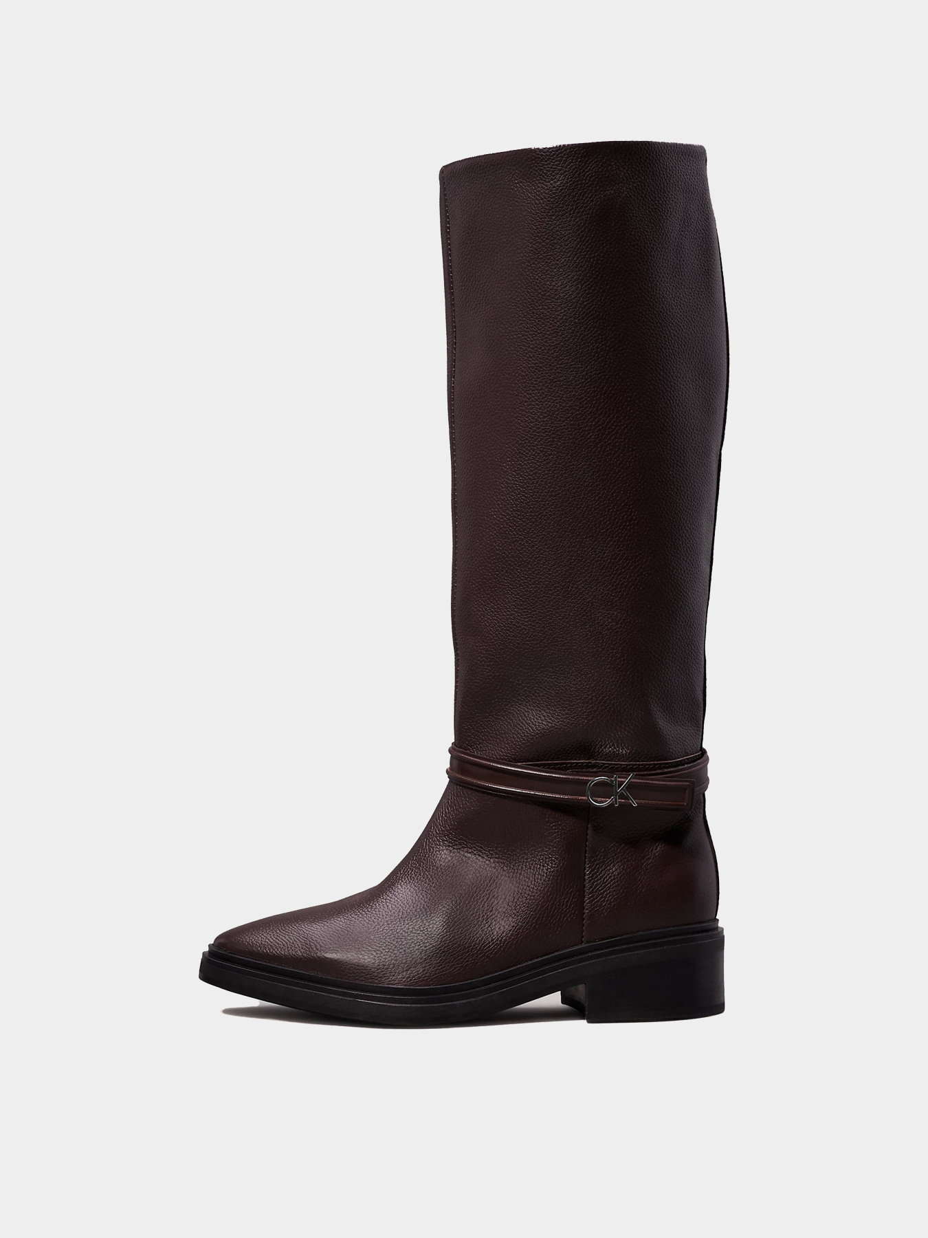 Сапоги Calvin Klein Heel Knee Boot 30 модель HW0HW02184-GUD Фото