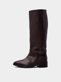 Чоботи Calvin Klein Heel Knee Boot 30 модель HW0HW02184-GUD Чоботи Calvin Klein Heel Knee Boot 30 модель HW0HW02184-GUD Фото