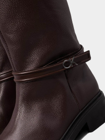 Чоботи Calvin Klein Heel Knee Boot 30 модель HW0HW02184-GUD Чоботи Calvin Klein Heel Knee Boot 30 модель HW0HW02184-GUD Фото