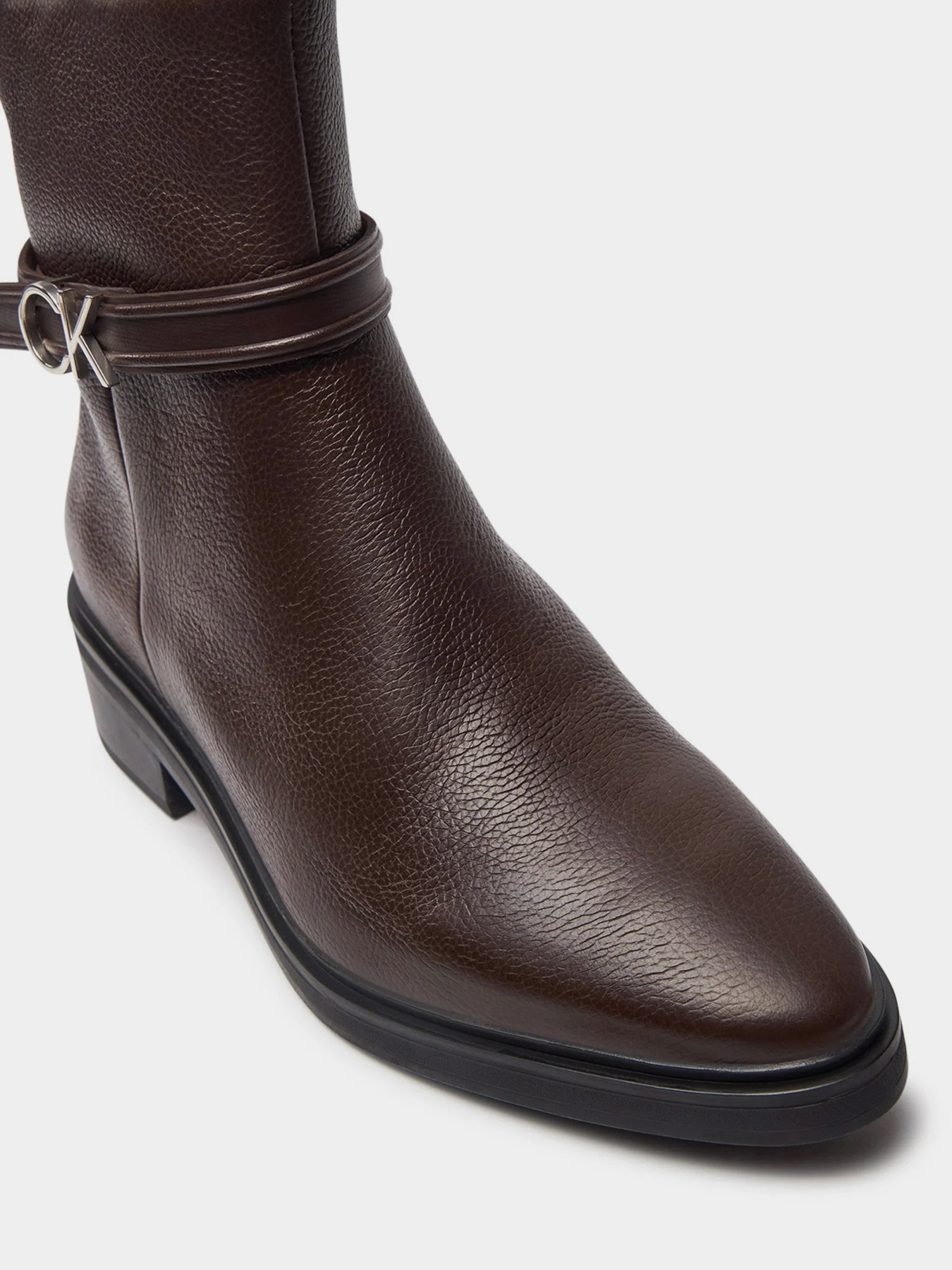 Черевики Calvin Klein Heel Ankle Boot 30 модель HW0HW02183-GUD Черевики Calvin Klein Heel Ankle Boot 30 модель HW0HW02183-GUD Фото